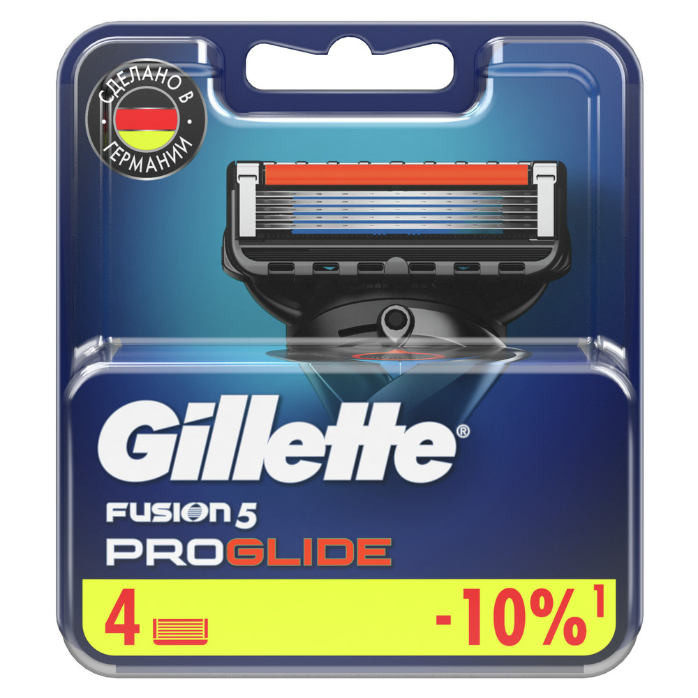 Gillette Fusion Proglide Кассеты MNL 4шт