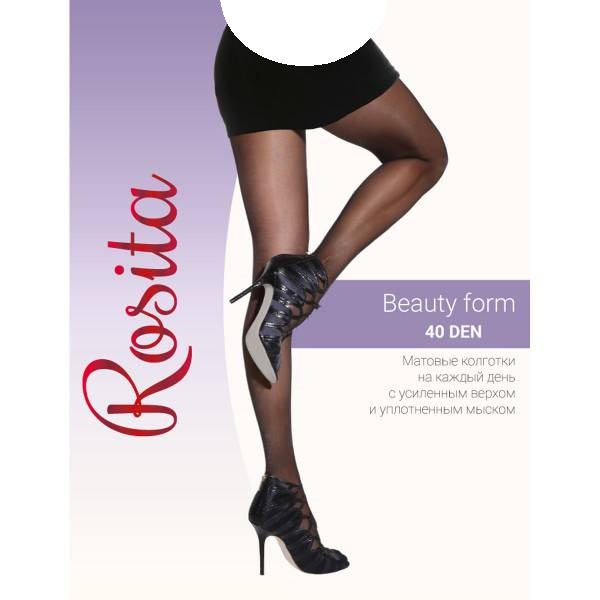 Колготки женские Beauty Form 40 черный 3 Rosita